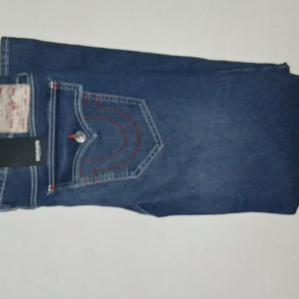 True Religion Ricky Relaxed Straight Jeans Size-34x34 NWT